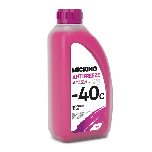 фото Антифриз MICKiNG Ultra Cool OAT technology  -40 розовый 1л 