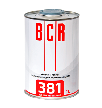 фото Разбавитель акриловый BCR 381 Acrylic Thinner 5л 