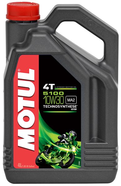 фото Моторное масло MOTUL 5100 T/Ester 10W-30 4л 