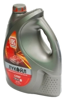 фото Моторное масло Лукойл Супер SAE 15W-40 API SG/CD 5л.  