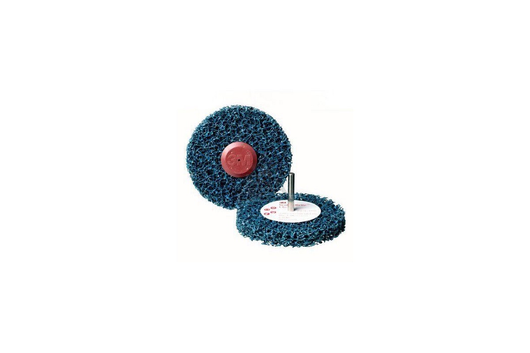 фото Круг зачичтной 3М Roloc+Clean and Strip CG-ZR S XCS голубой 100мм*13мм 