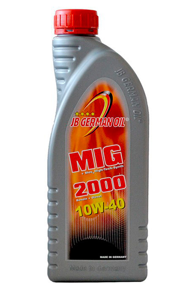 фото Моторное масло JB GERMAN OIL MIG 2000 MOS 2 SAE 10W-40 1 л  