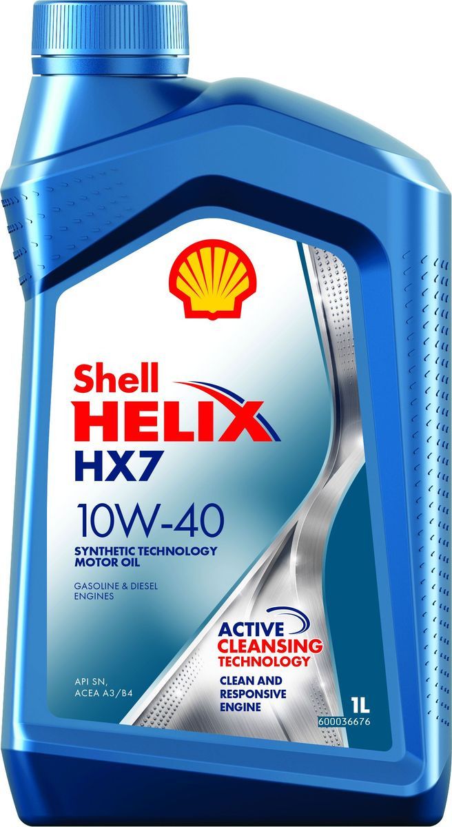 фото Моторное масло Shell Helix HX7 10W-40 1л 