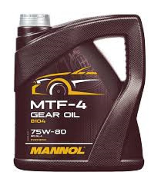фото Трансмиссионное масло Mannol 75W-80 MTF-4 4л. 