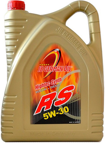 Картинка Моторное масло JB GERMAN OIL RS Hightec-Synth SAE 5W-30 4л  