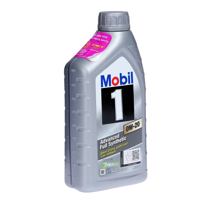 Картинка Моторное масло MOBIL 1 0W-20 1л. 