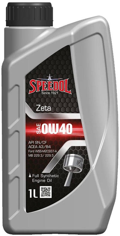 фото Моторное масло SPEEDOL ZETA FULL SYNTHETIC 0W-40, 1л  