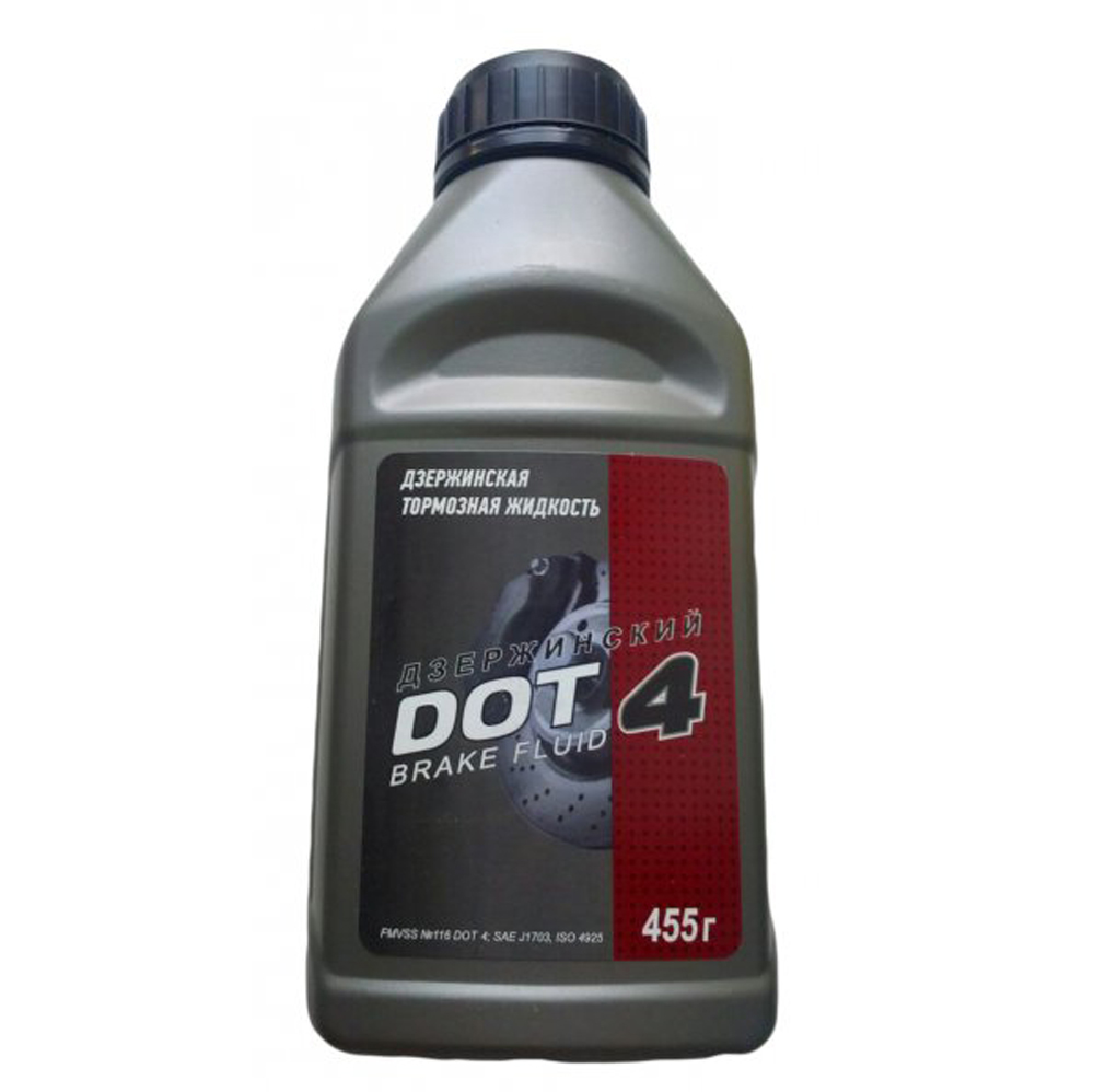фото Тормозная жидкость DOT 4 Дзержинский 455 г 