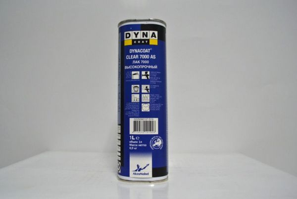 фото Лак Clear 7000 высокопрочный + Отвердитель 5+2,5л HS Medium DYNACOAT 