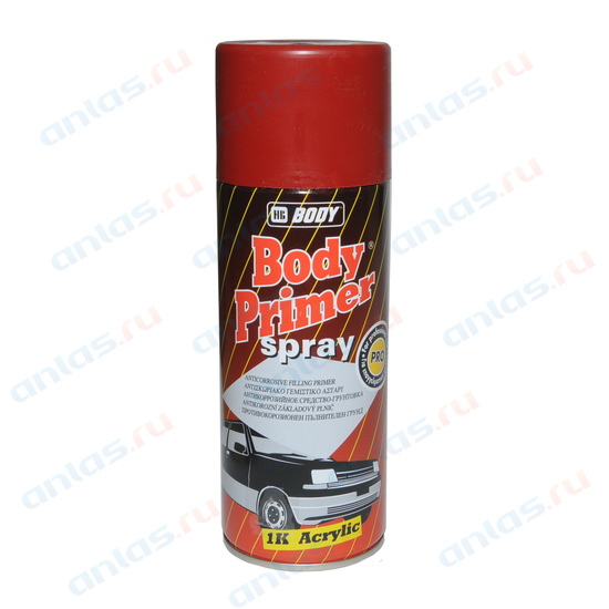 фото Грунт коричн. 400мл Primer Red (аэрозоль) Body  21708t 