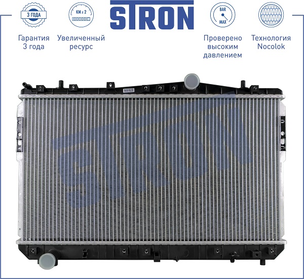 фото Радиатор двигателя STRON STR0274 CHEVROLET Lacetti седан (J200) 