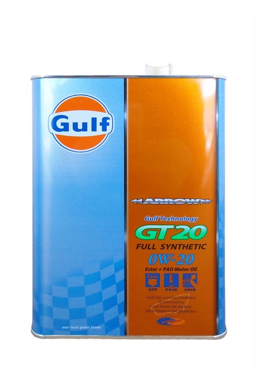фото Моторное масло GULF Arrow GT 20 SAE 0W-20 1л 