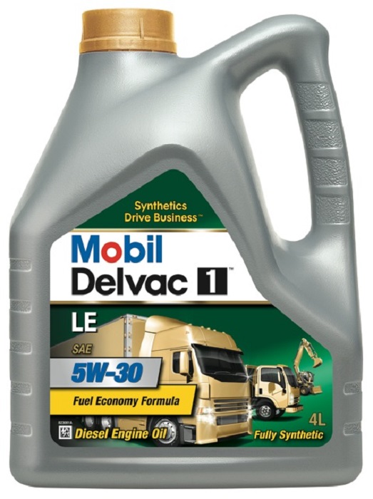 фото Моторное масло MOBIL Delvac 1 LE 5W-30 4л 