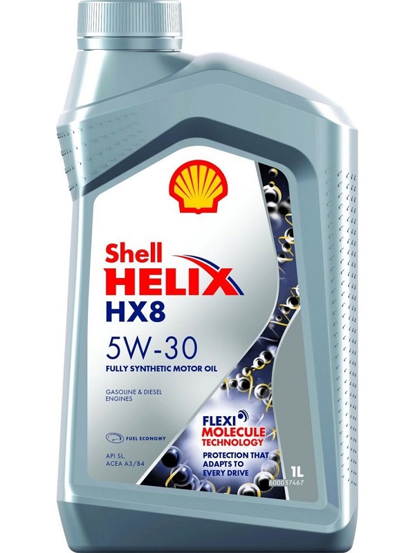 фото Моторное масло Shell Helix HX8 5W-30 1л 