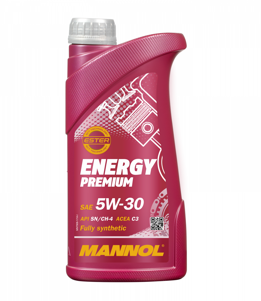 фото Моторное масло MANNOL Energy Premium 5W-30 7908, 1л 