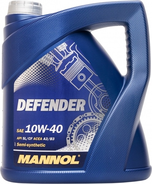 фото Моторное масло Mannol Defender 10W-40 4л 