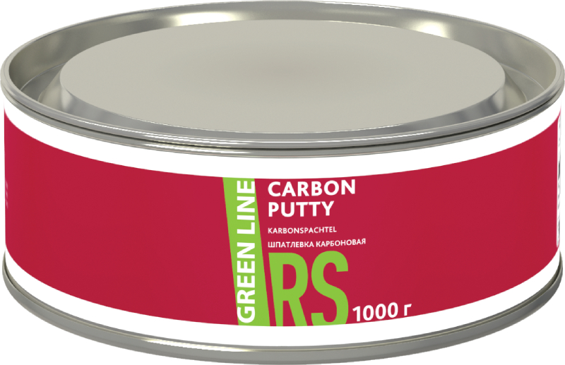 фото Шпатлевка карбоновая GREEN LINE Carbon Putty 1000 г 