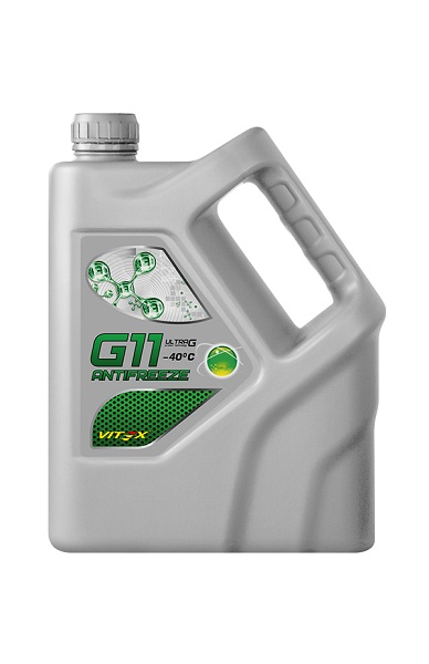 фото Антифриз «Antifreeze Vitex G11 Ultra G» зеленый -40°С 3кг 