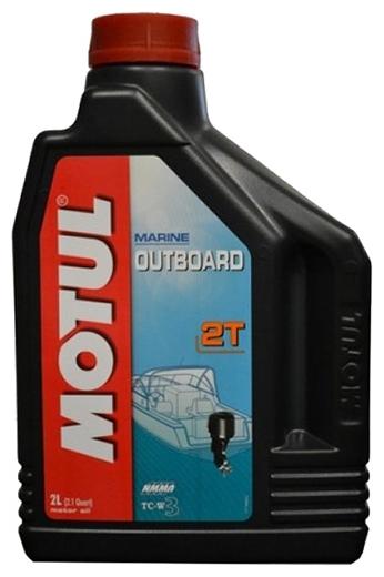 фото Моторное масло MOTUL Outboard 2T 2л 