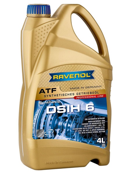 фото Трансмиссионное масло RAVENOL ATF DSIH 6 4л 