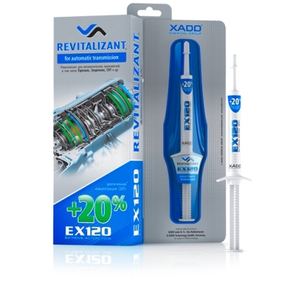 фото XADO Revitalizant EX120 для АКПП шприц 8 мл 