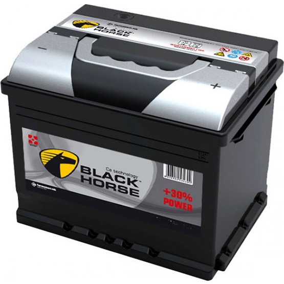 фото Аккумулятор BLACK HORSE 55 А/ч обр. п. ток 480 