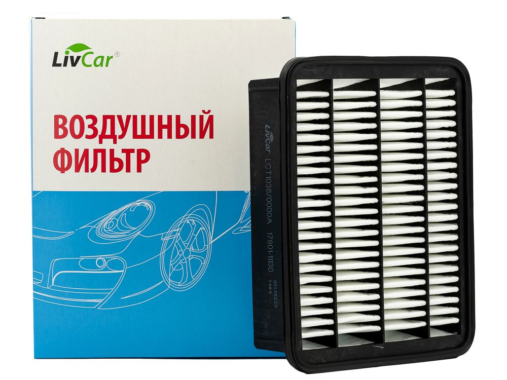 фото Фильтр воздушный LIVCAR LCT1038/0000A TOYOTA:LandCruiserPrado150(1GD-FTV/2.8D) 