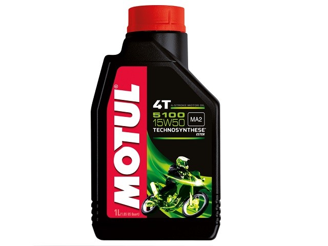 фото Моторное масло MOTUL 5100 Ester 4T 15W-50 1л 