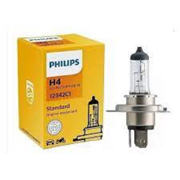 фото Автолампа Philips H4 12V 60/55W Standart 1шт 