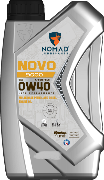фото Масло моторное NOMAD NOVO 9000 0W-40 (1 л.) API SN PLUS ACEA A3/B4 