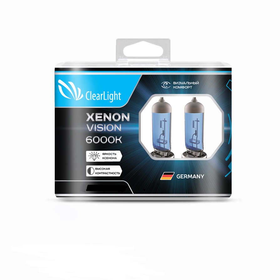 фото Автолампа Clearlight XenonVision HB4 12V-51W 2шт 