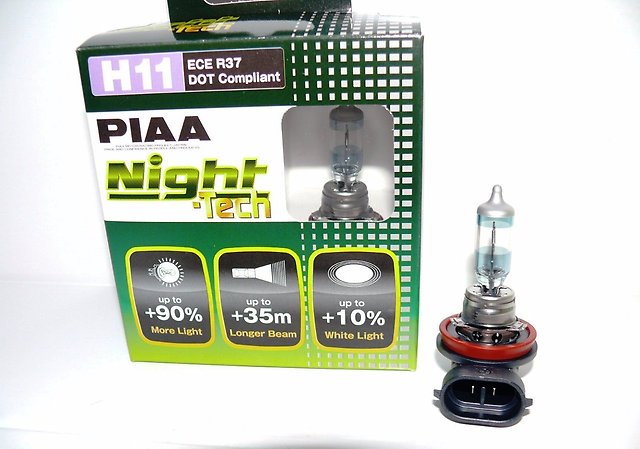 фото Автолампа PIAA BULB NIGHT TECH 3600K HE-824 H11 