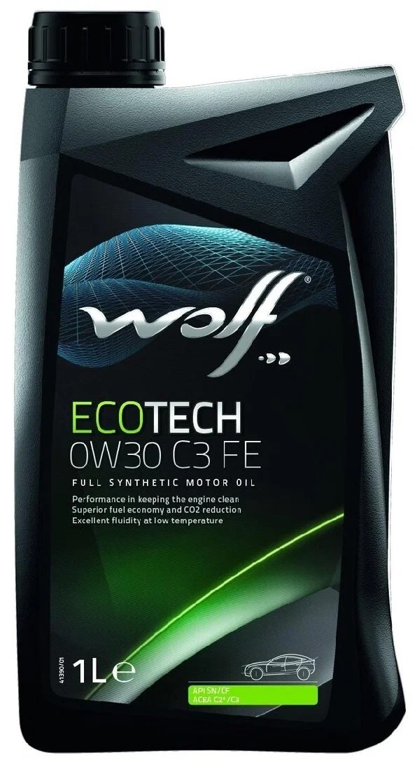 фото Моторное масло WOLF Ecotech FE 0W-30 C3 1л 