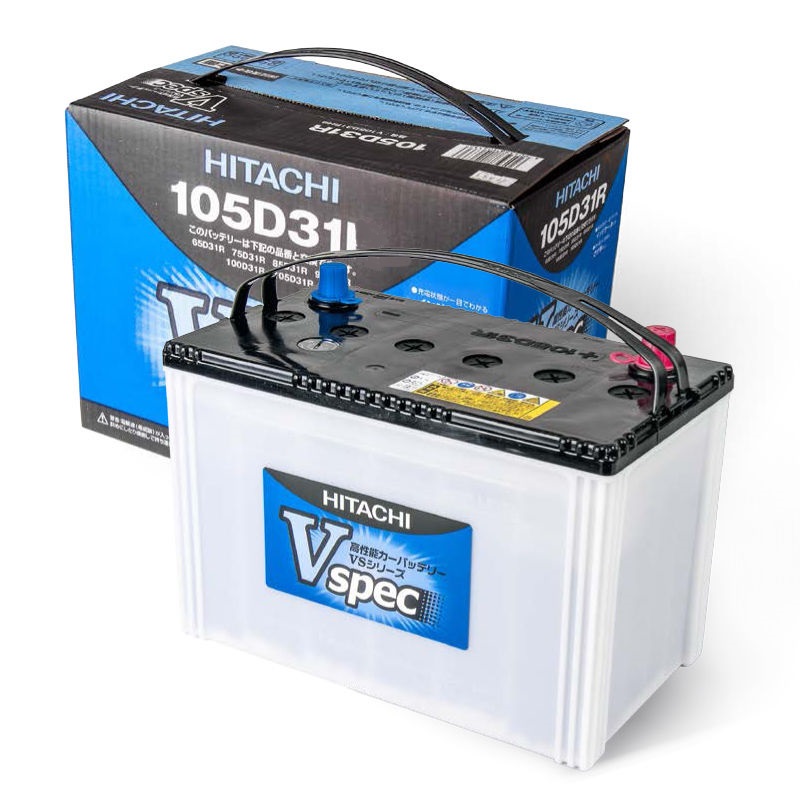 фото Аккумулятор HITACHI V Spec 105D31R 95 Ah пр. пол. 730А 