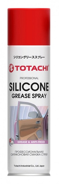 фото Профессиональная силиконовая смазка TOTACHI Silicon Grease Spray спрей 0,335л 