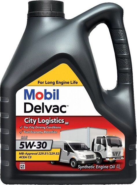 фото Моторное масло MOBIL Delvac City Logistics M  5W30 4л 