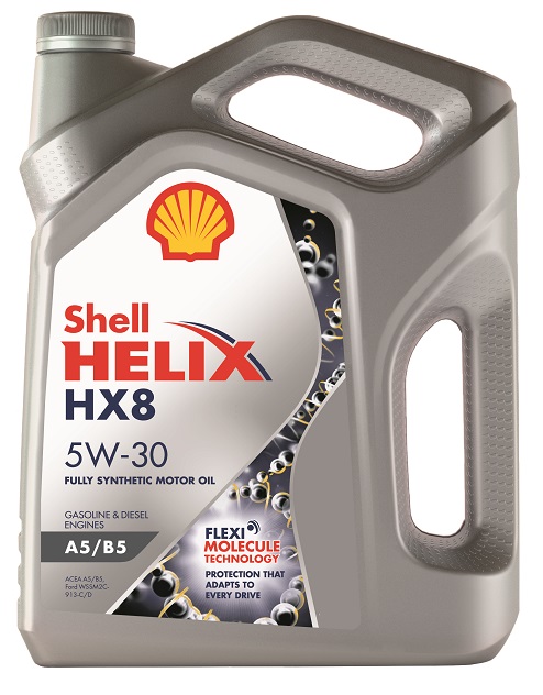 фото Моторное масло Shell Helix HX8 A5/B5 5W-30 4л 
