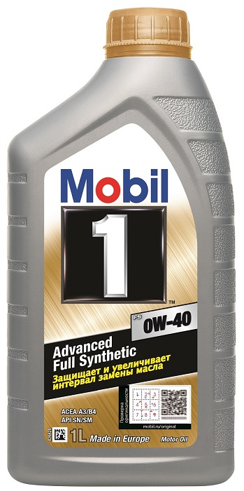 фото Моторное масло MOBIL 1 FS 0W-40 1л 