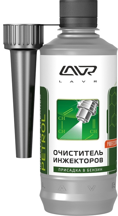 фото Очиститель инжектора LAVR бензин на 40-60л 310мл. Ln2109 