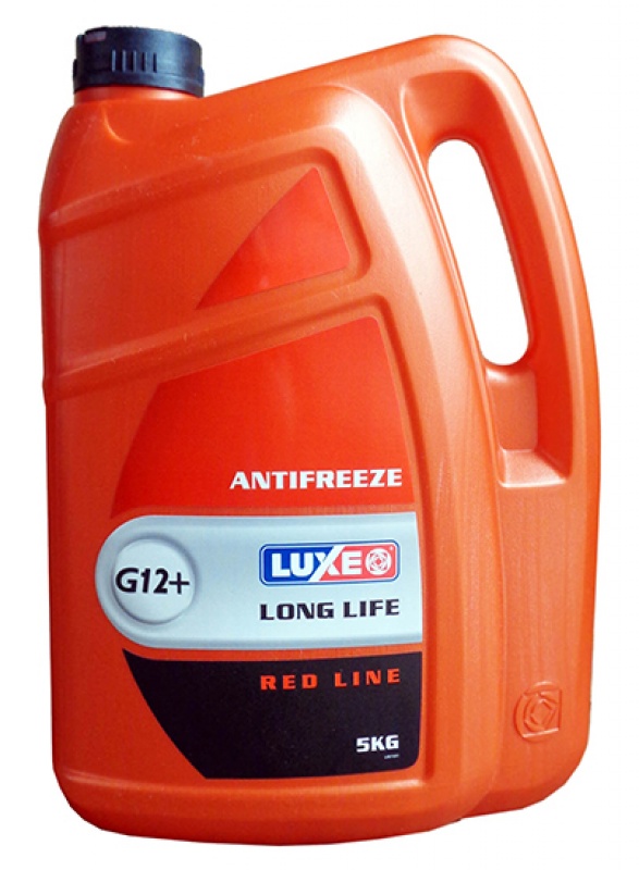 фото Антифриз Luxe G12+ красный 5 л 