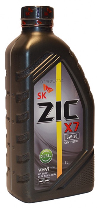 фото Моторное масло ZIC X7 Diesel 5W-30, 1л 