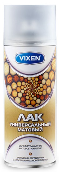 фото Лак VIXEN матовый аэрозоль 520мл. 