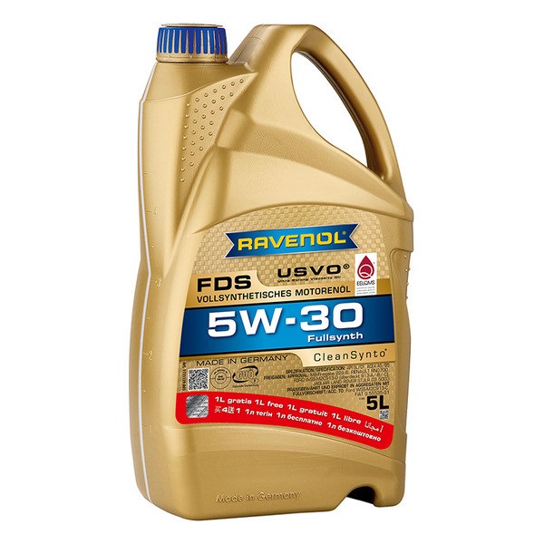 фото Моторное масло RAVENOL FDS SAE 5W-30 5л 