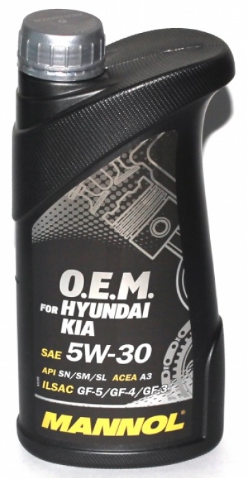 фото Моторное масло Mannol OEM Hyundai Kia 5W-30 1л. 