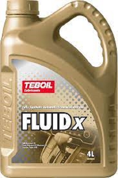 фото Трансмиссионное масло TEBOIL Fluid X 4л 