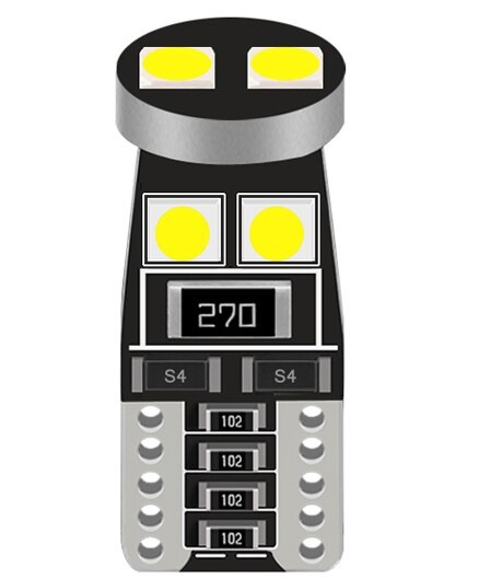 фото Светодиодная лампа Sariti T10 6SMD ORANGE 