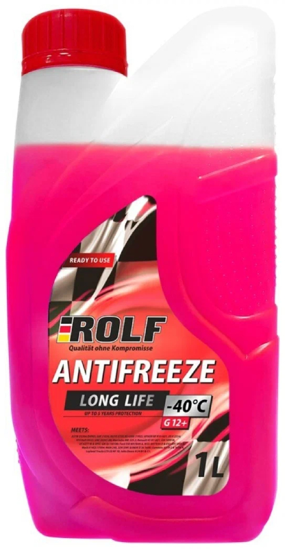 фото Антифриз Rolf -40 G12+ Red 1л. 