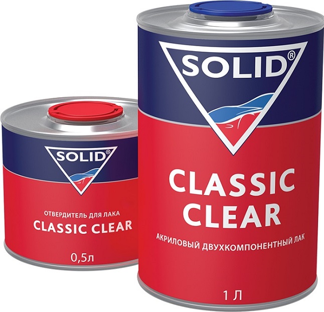 фото Лак SOLID Classic Clear 2K 500+250мл 