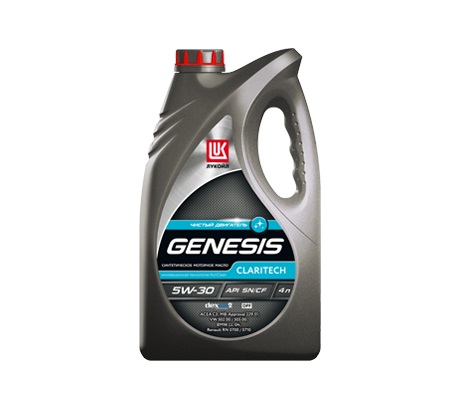 фото Моторное масло Лукойл Genesis Claritech 5W-30 4л 