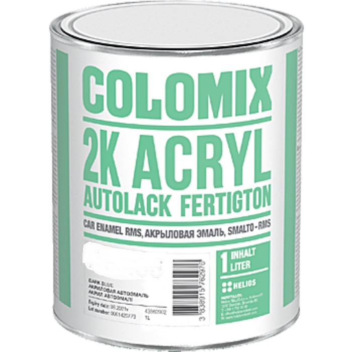 фото Акриловая эмаль CE1015 красная Colomix 2K 0,8кг 